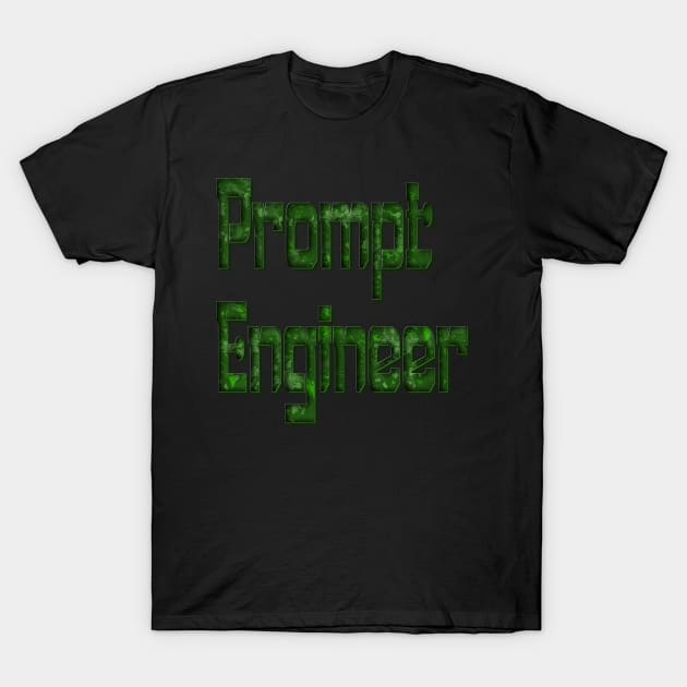 Ai art Prompt engineer T-Shirt by OmStyle Studio